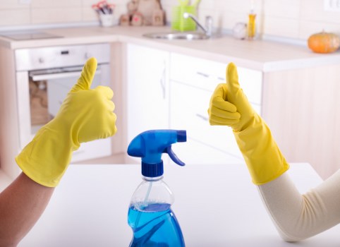 Professional one off cleaning in a Balham home kitchen