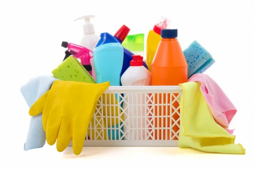 Professional office cleaners in Balham maintaining a tidy workplace