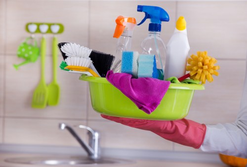 Professional office cleaning in a Balham workspace