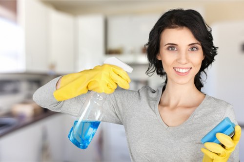 Professional post-construction cleaning in a Balham home renovation