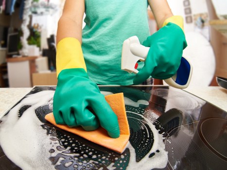 Team maintaining a safe, organised, and compliant cleaning environment